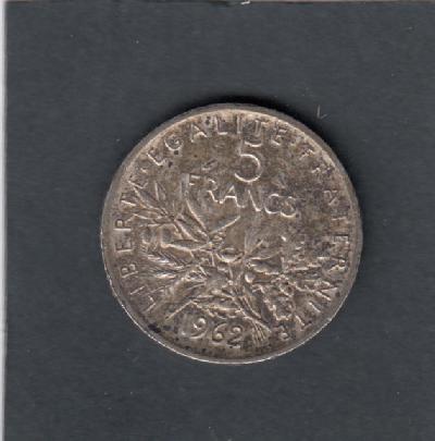 Beschrijving: 5 Francs 